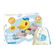 Wonder Child 馬卡龍軟積木, 25個, 數量