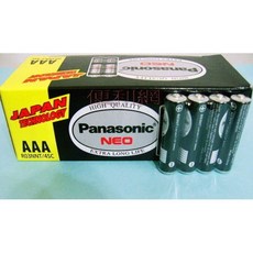 Panasonic 國際牌 錳乾電池 碳鋅電池 生活小鋪, 1個, r6nnt(AA 4顆裝)