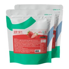 민트라벨 설향 딸기 파우더 800g 2개세트, 2개, 1개입
