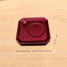 차완무시 그릇 가정식 계란찜 레스토랑 도자기 찜기 푸딩, 1개, 로즈골드 받침대