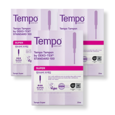 템포 오리지널 슈퍼 20개입 3팩, 템포 오리지널 슈퍼 20개입, 3팩