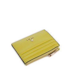 FURLA Camelia S Credit card holder grained leather mudec yellow 50546799