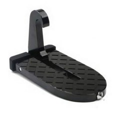 접이식 차량용 발판 튼튼한 사이드 스텝 안전 발받침 자동차 승용차발판 문틀발판 도어스텝 도어발받침대, 블랙, 공용