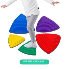 MONI 밸런스스톤 운동 감각 유아체육 밸런스 균형, 1개, 두꺼운 논슬립 5개