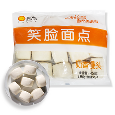 홍홍 중국식품 만가복 나이샹 만터우 400g 중국꽃빵 중국아침 중국찐빵 우유찐빵 만토우 만토, 1개