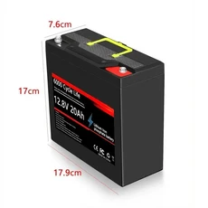 태양풍력발전 해양 어군탐지기 탑승 장난감용 20A BMS가 포함된 12V 리튬 충전지, 01 1pcs battery, 01 China Mainland