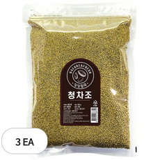 월드그린 청차조, 800g, 3개