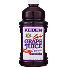케뎀 라이트 콩코드 포도 주스 1.89리터 Kedem Lite Concord Grape Juice 64 oz, 89L
