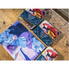 (快速出貨)【DERWENT 德爾文】 DW2305856 CHROMAFLOW 油性色鉛12色贈精美小禮歡迎詢問, 1個