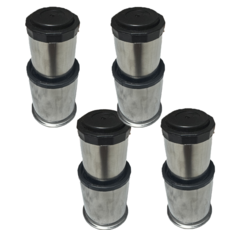 [용접용] 업소용 상업용 공업용 작업대 높이 길이 조절 다리 발 스텐 스테인리스 싱크대 가구 주방, 4개, 스텐 높이 조절 발 150