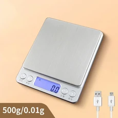 가정용 주방 전자 저울 베이킹 저울 스테인리스 전자 저울, 02 chrage 500g