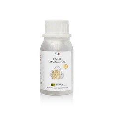 臉部按摩油 植萃精華 潤澤保濕 提亮膚色, 1個, 120ml
