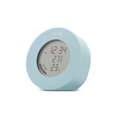 TANITA 溫濕度電子時鐘 TT-585, 藍色