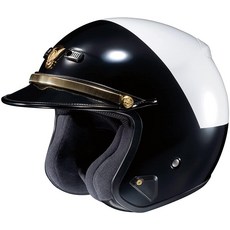Shoei RJ Platinum R LE 하이라이즈 스트리트 모토사이클 헬멧 - 블랙/화이트/미디엄, Shoei RJ PLATINUM 플래티넘 R LE 하이