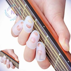 바느질 상처보호 손가락 골무 기타손가락보호골무 실리콘골무검지, L사이즈