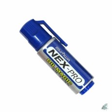 더캔바 문화연필 캡매직 오일매직 청색 유성펜