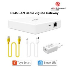 QCSMART 지그비 3.0 커튼 씬 스위치 리모컨 투야 스마트 라이프 앱 구글 알렉사 홈 어시스턴트 호환, Wired Gateway Hub, 10) RJ45 ZigBee Hub, 9) RJ45 ZigBee Hub
