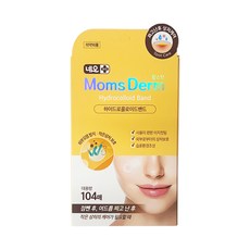 맘스덤 하이드로콜로이드 점 스팟패치, 104개입, 1개