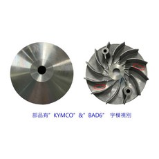 KYMCO 新豪邁 K1 風葉盤 風葉 鋁風葉 光陽 原廠 散熱佳, 1個, 22102-BAD6-900