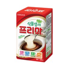 동서 식물성크림 프리마 1kg, 1개, 1개입