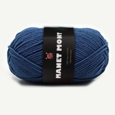 마네몽트 부드러운 털실 밀키코튼, 44.남색, 1개
