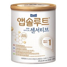 앱솔루트 센서티브 분유 1단계, 450g, 7개