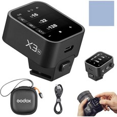 니콘 2.4G 무선 터치스크린 TTL 핫 슈 플래시를 위한 Godox X3pro N X3 Pro 플래시 트리거 X3N 업그레이드