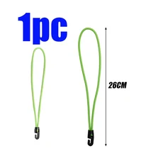 6/1개 번지 코드 세트 묶음 로프 고탄성 수하물 스트랩 자전거용 로프 타이 다운 캠핑 및 자동차용 코드 고, 07 Green-1pc