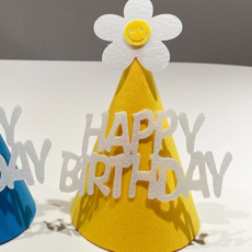 베르트폴 데이지 생일꼬깔모자, 옐로우