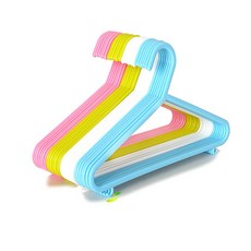 국산 어린이옷걸이 신생아 유아옷걸이 애기 키즈 아동용옷걸이, 1개, 화이트