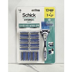 쉬크 하이드로5 스마트 면도기 기획팩 (핸들1+면도날13), 1개