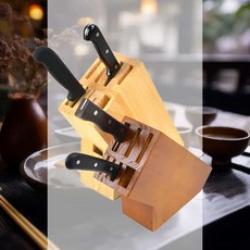 우드칼꽂이 레스토랑 원목 가정용 조리 칼블럭 음식점, 01. 나무칼꽂이-소