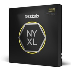 D'Addario 다다리오 베이스 현 NYXL .032-.130 6 현 Multi Scale NYXL32130MS