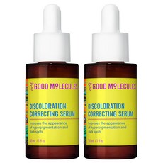 Good Molecules 굿몰레큘스 변색 세럼 30ml 2개