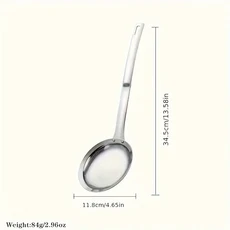 1개 스테인레스 스틸 오일 분리기 - 주방 및 레스토랑용 미세 메쉬 여과기 내구성 있는 304 등급, 02 large