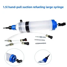 2025 수동 펌핑 주유 연료 브레이크 오일 기어 주입 도구 1.5L, 01 1.5L
