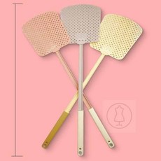 라세노 파리채 파리퇴치, 플라워 파리채(색상랜덤)