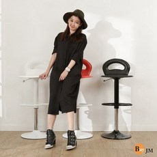 YC-BS101 複合式牛皮吧檯椅，三色可選, 詳見包裝, 詳見包裝, 白色