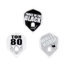 D.CRAFT 디크래프트 L-Flight PRO 엘프라이트 프로 스마일 어워드 쉐이프 화이트 다트 플라이트