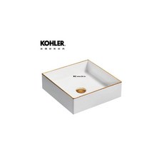 KOHLER MICA 方形獨立盆 K-77674T-PD-0, 1個