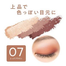 CEZANNE 深邃三色眼彩盤 10莓果棕 09秋日紅磚, 1個, 07紅棕