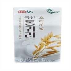 네이처세븐 통귀리 오리지널 두유, 120개, 190ml