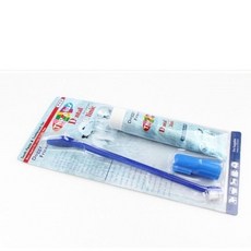 치약 치솔 Set 80g 애견 애완 위생 용품 강아지 칫솔mi-4+5Nuf