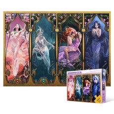 직소퍼즐 쥬얼리스 페어리 1000피스 28535PC 1(EA), 1개