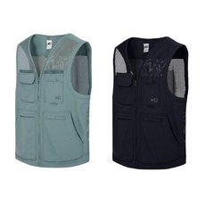 밀레 MVTUV410남성여름 등판 망사 멀티 포켓 매쉬 베스트출시가 141000원