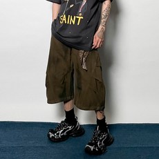Dirtyfit廢土做舊髒髒七分褲