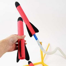 물결샵 에어로켓(발로밟아요) 신나는 놀이 교구 과학 용품 실험 도구 초등 발사