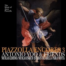 [CD] Antonio Yoo (안토니오 유) - PIAZZOLLA ENCORES 3