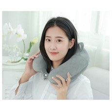 캐릭터 메모리폼 여행용 U자형베개 UC-0057, 불곰