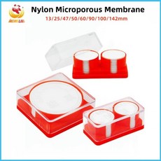 WEIAI 13/25/47/50/60/90/100/142mm 실험실용 나일론 미세다공성 멤브레인 유기물 미세여과 필터 아세테이, 11 90mmx0.22um